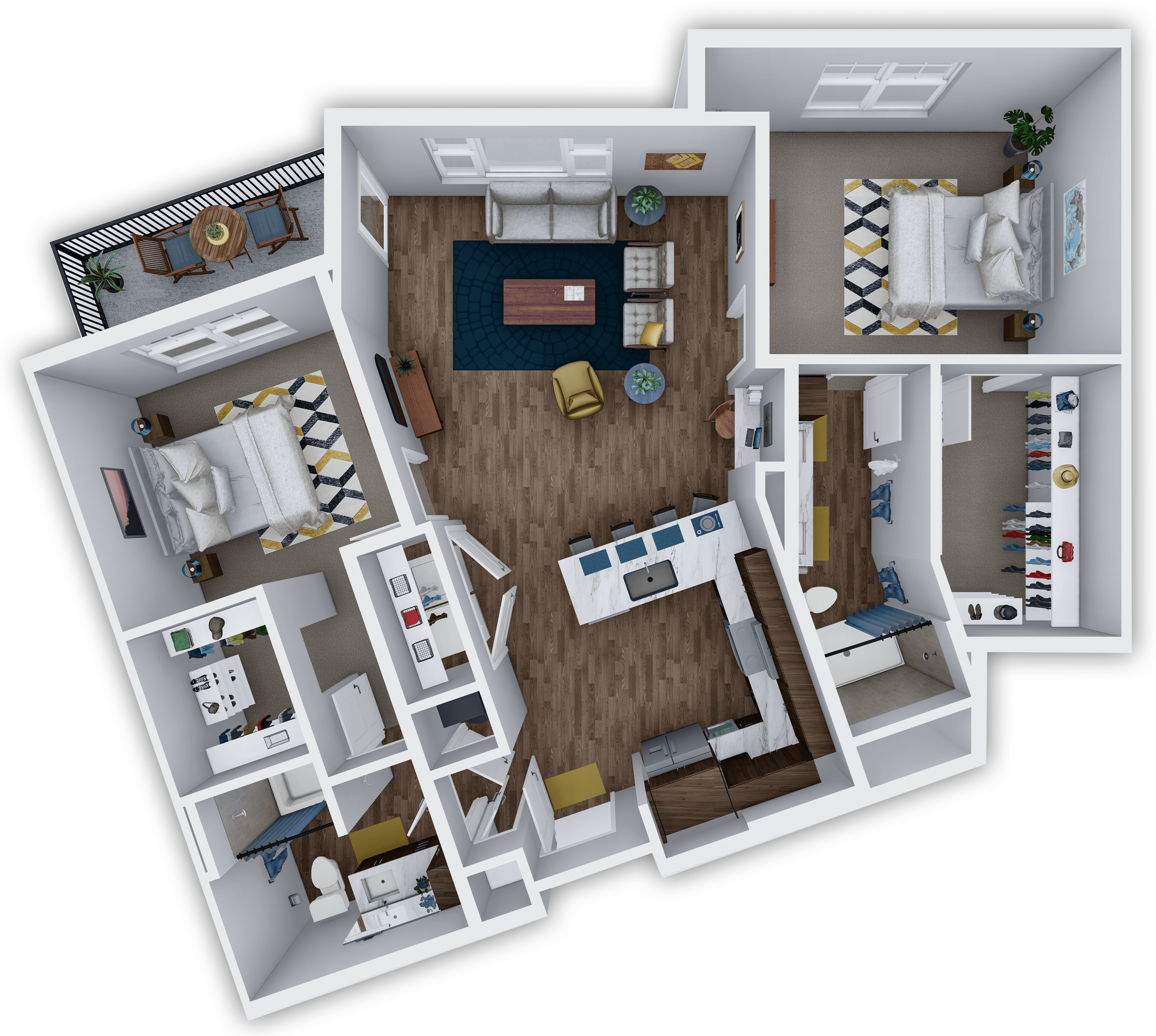 B4 Luxury Two Bedroom